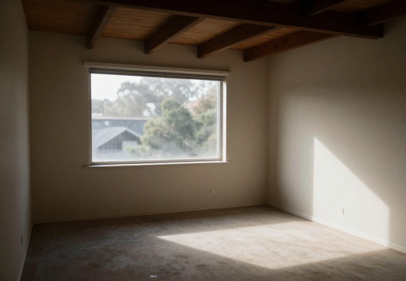 Ceiling insulation in a Brooklyn weatherboard